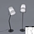 Fork Terra: Stylish Floor Lamp 3D model small image 1