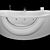 Luxury Akvamara Bathtub 3D model small image 1