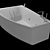 Elegance in the Bath: Alea 3D model small image 1