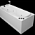 Title: Astounding Astra Bath 3D model small image 1