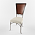 Parigi 16: Ratan and Metal Chair 3D model small image 1