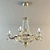 Vintage 18th Century Chandelier 3D model small image 1
