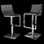 Fenice Golf Bar Stool: Sleek and Stylish 3D model small image 2