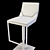 Fenice Golf Bar Stool: Sleek and Stylish 3D model small image 3