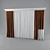 Elegant Window Curtains 3D model small image 1