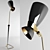 Elegant Amy Floor Lamp 3D model small image 1