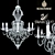 Elegant Swarovski Chandelier - Scheherazade 3D model small image 1