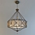 Elegant Marcella Pendant Light 3D model small image 1