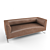 Cor Mell Sofa: Elegant Comfort 3D model small image 1