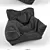 Cosy Lounge Seat 3D model small image 1
