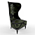 Comfort Deluxe Chairs 3D model small image 1