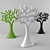 Elegant Tree Design Partition 3D model small image 1