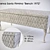 Vintage-inspired Bench by Savio Firmino 3D model small image 4