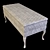 Vintage-inspired Bench by Savio Firmino 3D model small image 2