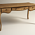 Regency Desk - Elegant and Functional 3D model small image 1