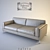 Luxury Talete Sofa: Poltrona Frau 3D model small image 1