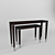 Luxurious Fendi Dedalo Console 3D model small image 1