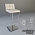 Elegant Penny Bar Stool 3D model small image 1