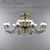 Elegant Opera Chandelier: Polys=650000 3D model small image 1