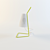 Elegant Italian Cleo Table Lamp 3D model small image 1