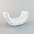 Elegant Curve Sofa FS 3D model small image 1