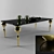 Elegant Cattelan Italia Dining Table 3D model small image 2