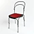 Italian-designed Vigna Chair: Modern Elegance 3D model small image 1