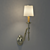Chinese Classic Wall Lamp 3D model small image 1