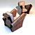 ErgoLux Chair: Stylish and Comfortable 3D model small image 1