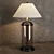 Stylish Bronze Table Lamp 3D model small image 1