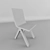 Plywood EM Chair 3D model small image 2