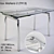 Matera 2 Extendable Table (T913) 3D model small image 1