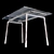 Matera 2 Extendable Table (T913) 3D model small image 3