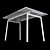 Matera 2 Extendable Table (T913) 3D model small image 4