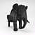 Maximo Riera's Elefant: Majestic Animal-Inspired Chair 3D model small image 2