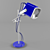 Sleek Design Office Lamp 3D model small image 2