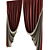 Classic Fringed Blind 3D model small image 1