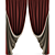 Classic Fringed Blind 3D model small image 2