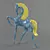 Elegant Glass Figurine 3D model small image 2