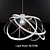 Glowing Blossom Chandelier 3D model small image 2