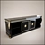 Golden Black Wood Metal Cupboard 3D model small image 1