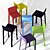 Modern Joko Chair: Sleek. Stylish. Sophisticated. 3D model small image 1