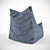 Versatile Bag Chair 3D model small image 2