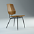 Sleek Satu Chair: Modern Elegance 3D model small image 1