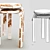  Aalto E60 Stool 3D model small image 1