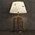 Elegant Birdcage Table Lamp 3D model small image 1
