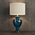 Elegant Glass Table Lamp - 1-5612 3D model small image 1