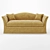 Stylish Texture Sofa: 2070L x 900D x 880H 3D model small image 2