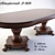 Elegant JF-809 Dining Table 3D model small image 1