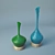 Elegant Ceramic Vases 3D model small image 1